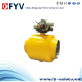 API 6D Fully Welded Ball Valve Flange Ends